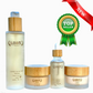 4 STEP PREMIUM 100% VEGAN SKINCARE SOLUTION SYSTEM With Rosemary + Hyaluronic acid + Vitamin C + Retinol + Lactic acid + Glycolic acid + Vitamin E + Niacinamide + Kombucha + Aloe vera